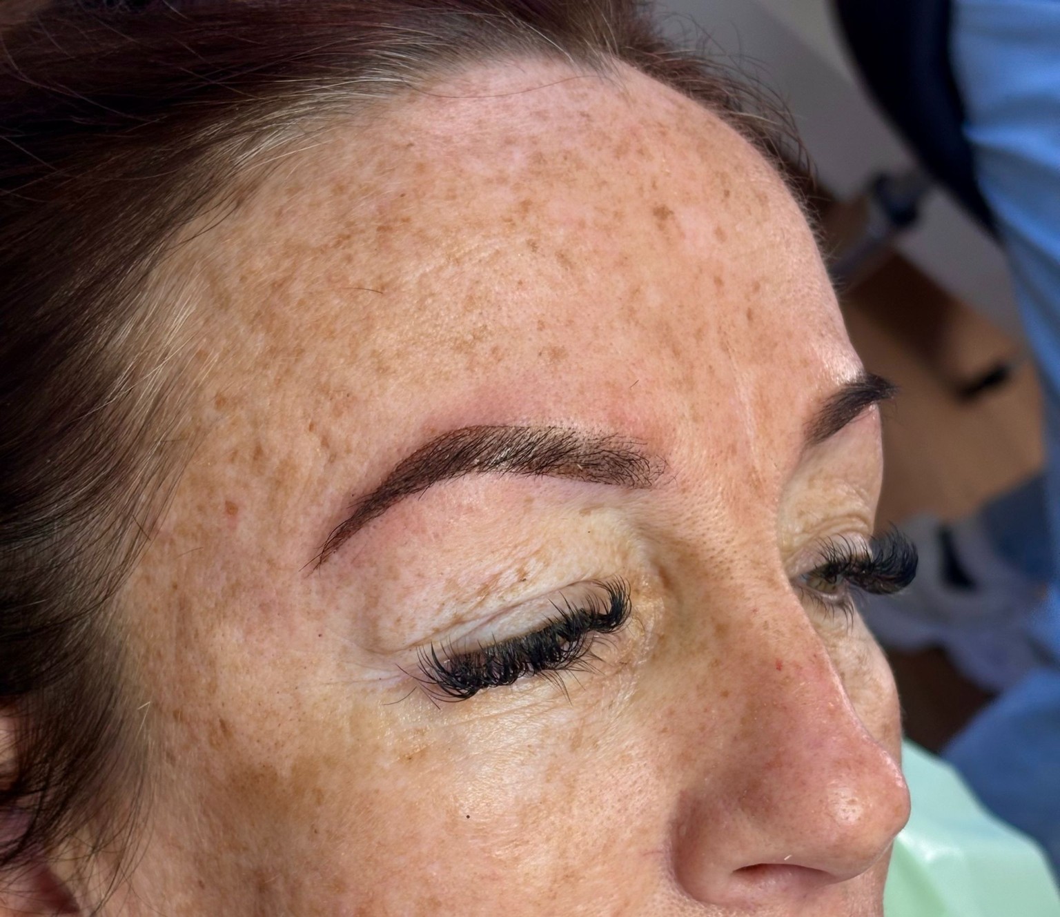 Brows and lashes by Glamd Room