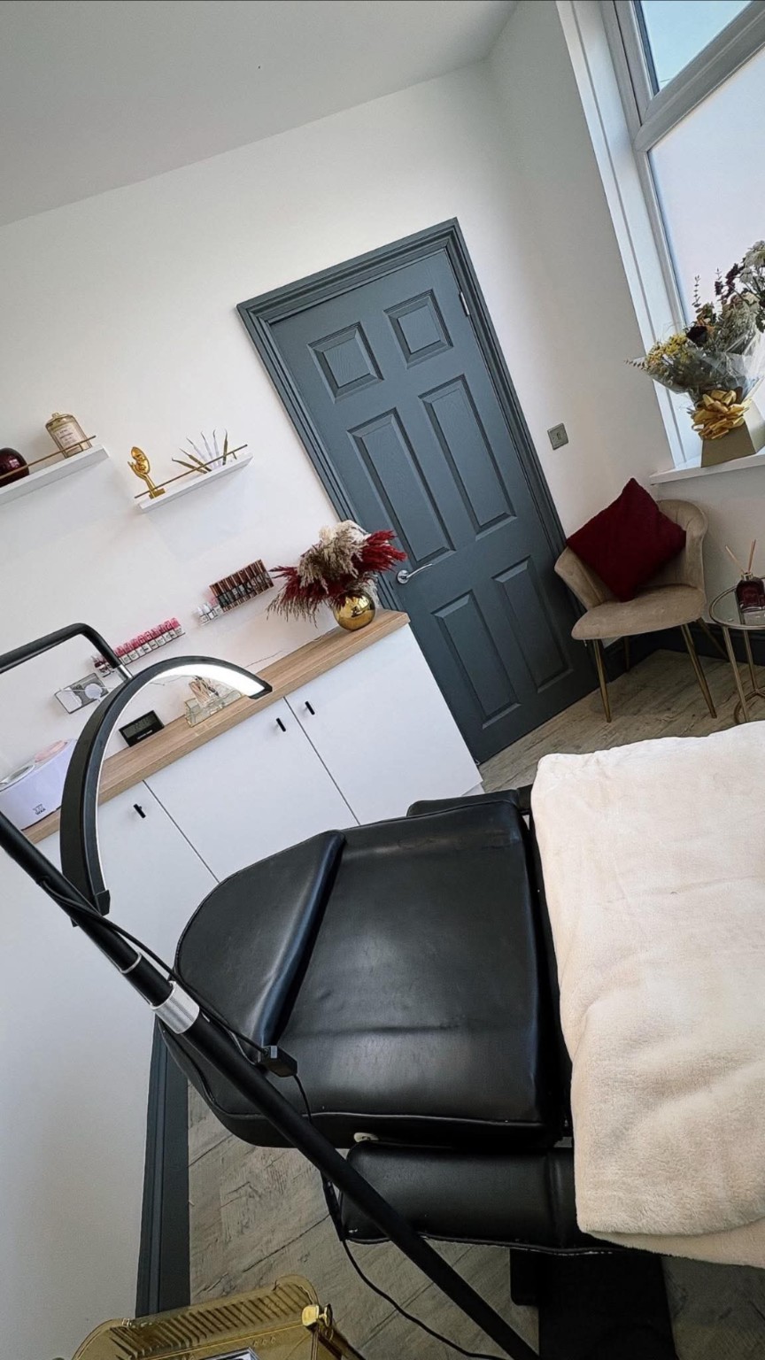 Glamd Room private treatment room inside Muse Salon in Blyth