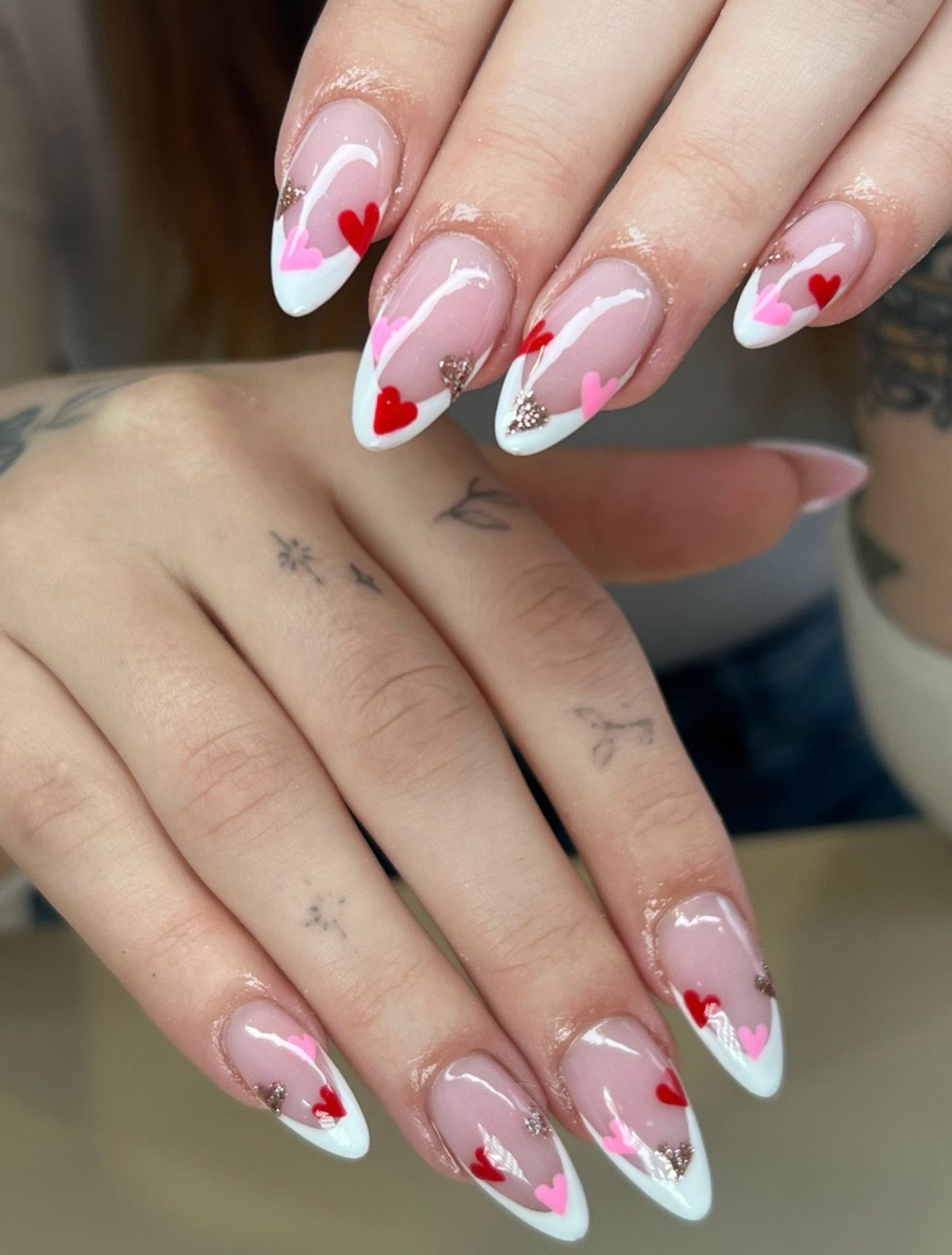 Heart nails